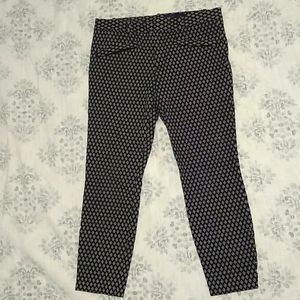 Gap Skinny Ankle B White Diamond Pants